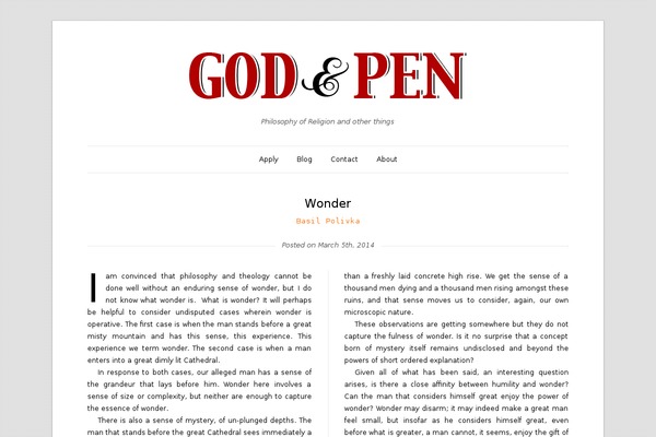 Duet theme site design template sample