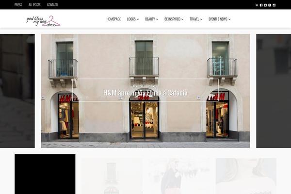 unPress theme site design template sample