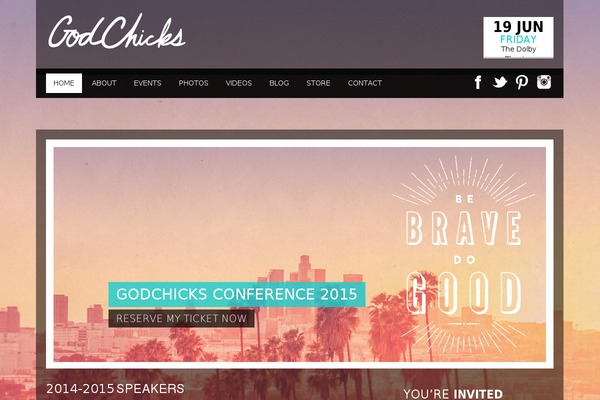 godchicksconference.com site used Soundwave