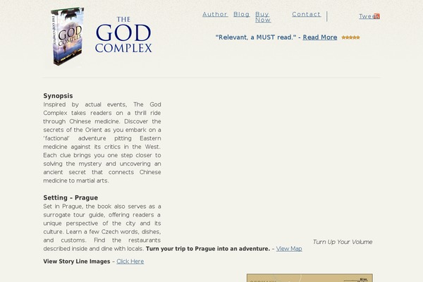 godcomplexnovel.com site used Ghostwriter