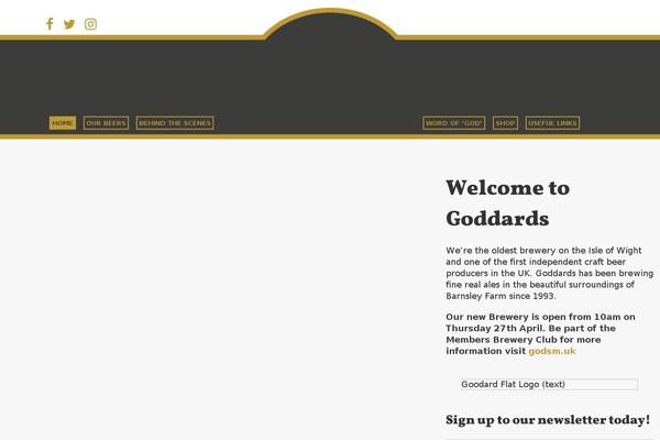 Unicon-child theme site design template sample