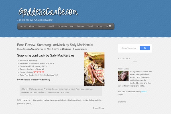 Feather theme site design template sample