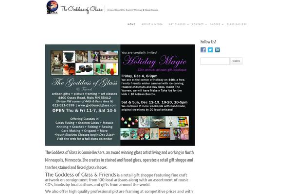 goddessofglass.com site used Karma-12