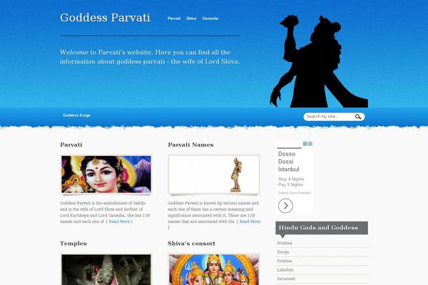 Iris theme site design template sample
