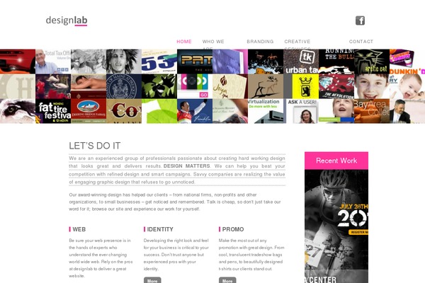 Balance theme site design template sample