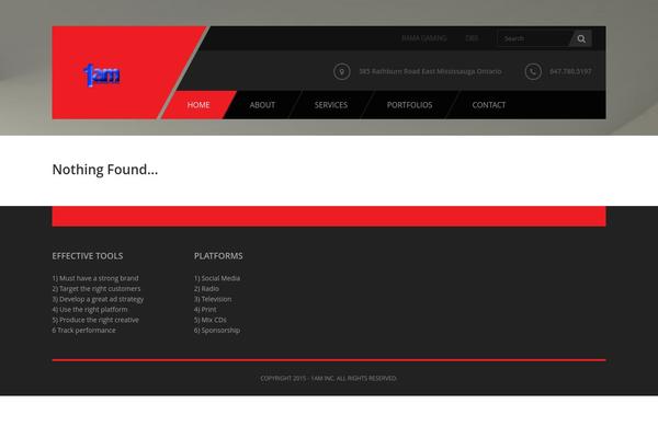 Lambert theme site design template sample