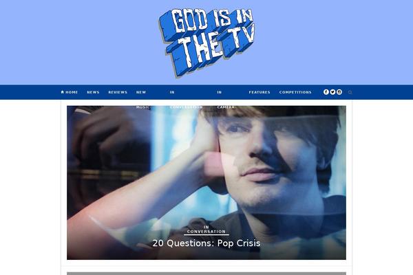 Zeen theme site design template sample
