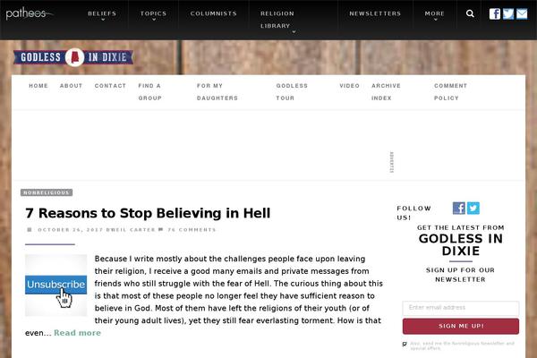 Newspack-scott theme site design template sample