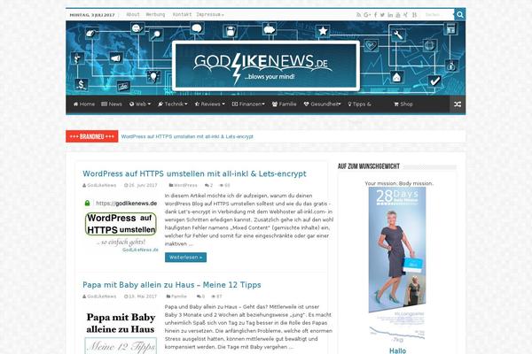 Site using Taqyeem plugin