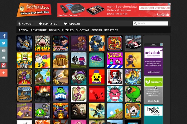Triqui theme site design template sample