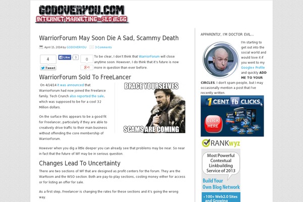 News theme site design template sample