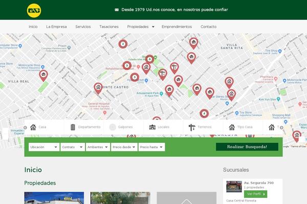 Realia theme site design template sample