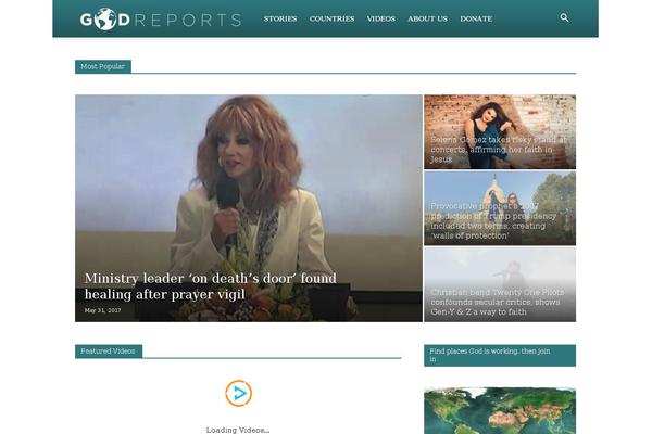 Site using Td-newsletter plugin