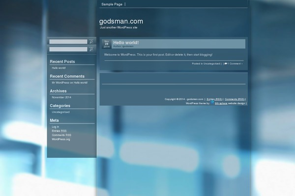 Cara theme site design template sample