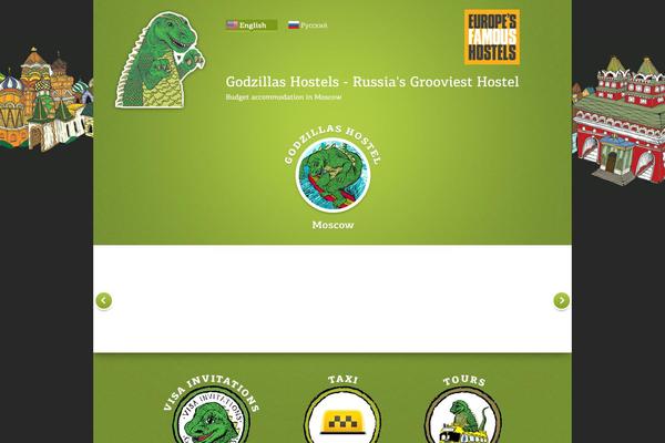 godzillashostel.com site used Mytheme