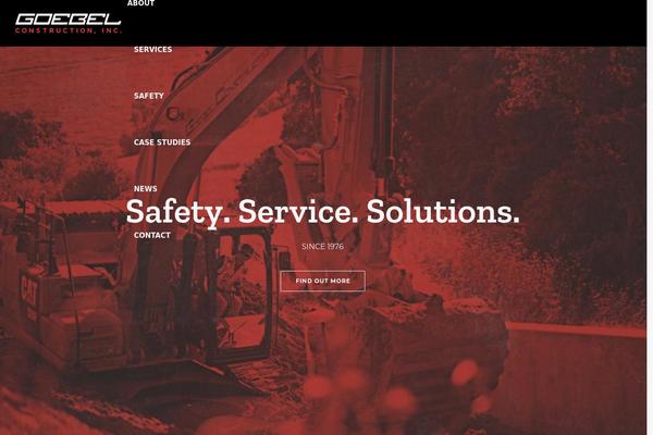 goebelconstructioninc.com site used Uncode