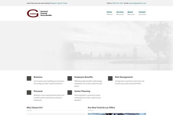 Robust theme site design template sample