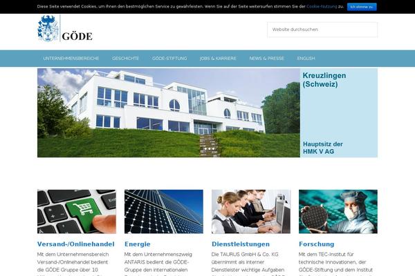 Outreach Pro theme site design template sample