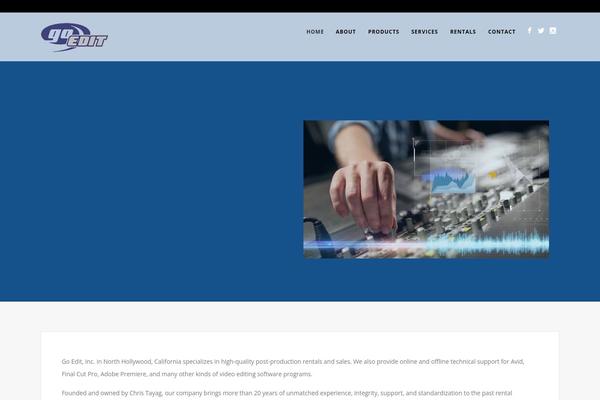 Story theme site design template sample