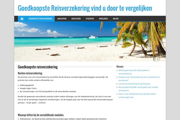 HappenStance theme site design template sample