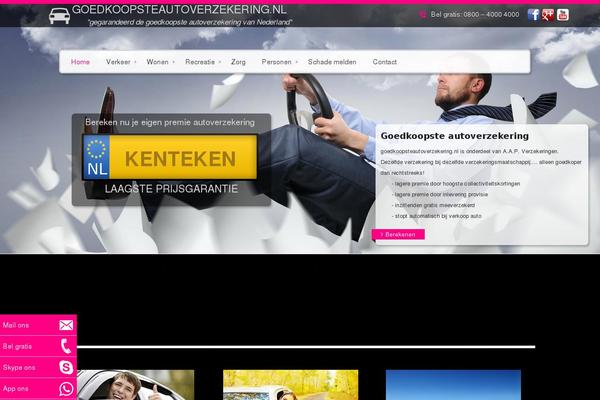 goedkoopsteautoverzekering.nl site used Road Fighter