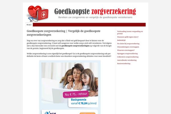 Thesis 1.8.4 theme site design template sample