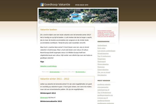 Peaceful Rush theme site design template sample
