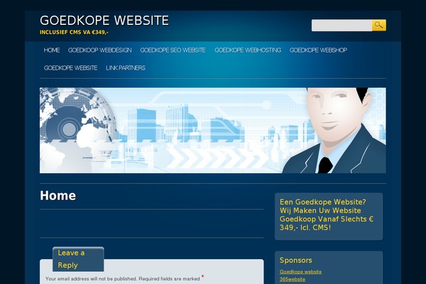 Online Marketer theme site design template sample