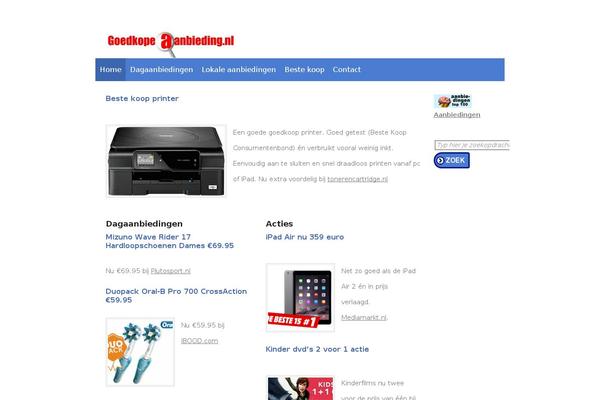 Site using Pronamic Cookies plugin