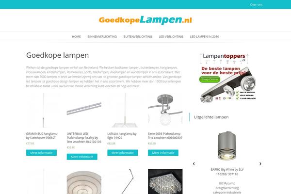 Store WP theme site design template sample