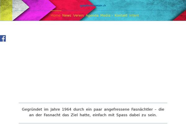 Site using Soslider-social-slider plugin
