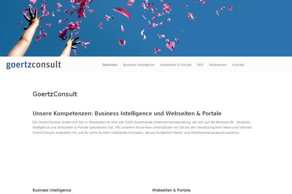Site using Easy-slide-in plugin
