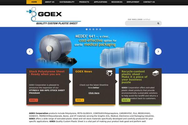 goex theme websites examples