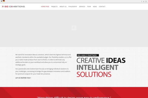Raw theme site design template sample