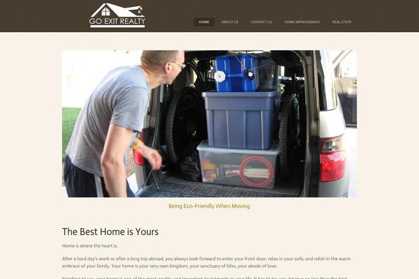 Bizco theme site design template sample