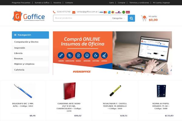 MediaCenter theme site design template sample