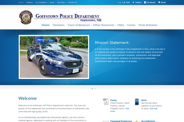 Sterling theme site design template sample