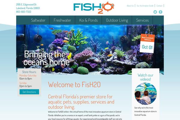 Squid theme site design template sample
