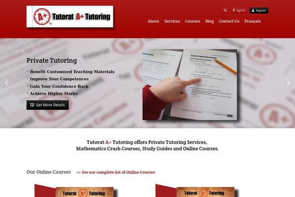 goforaplus.com site used Academy