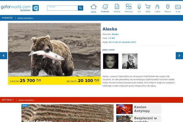 goforworld.com site used Getaway