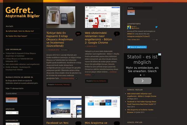 Sunspot theme site design template sample