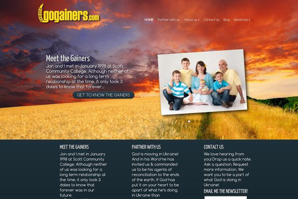Fusion theme site design template sample