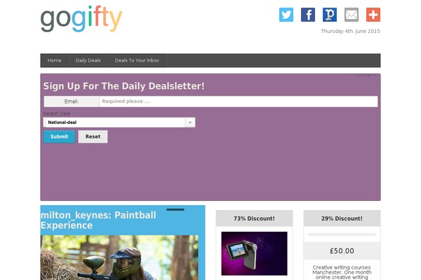 Platinum theme site design template sample