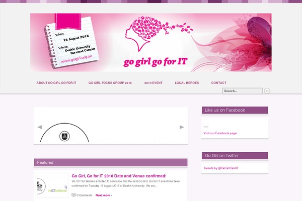 Continuum theme site design template sample