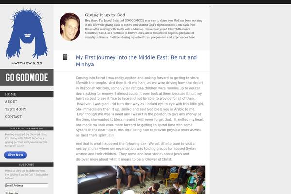 BonPress theme site design template sample