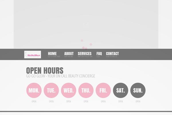 Orquidea theme site design template sample