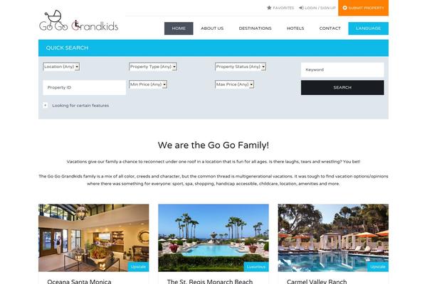 Inspiry-real-places theme site design template sample