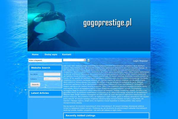 Directorypress theme site design template sample