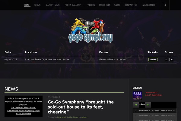Site using Wp-progression-player plugin