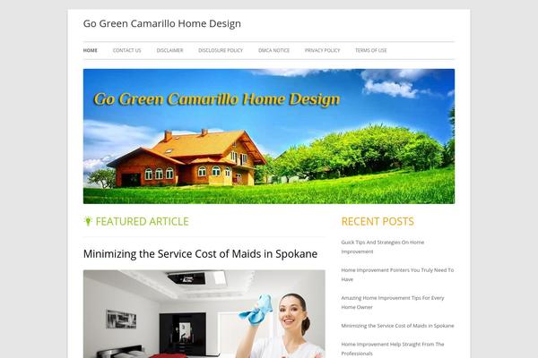 gogreencamarillo.com site used Tiny Forge